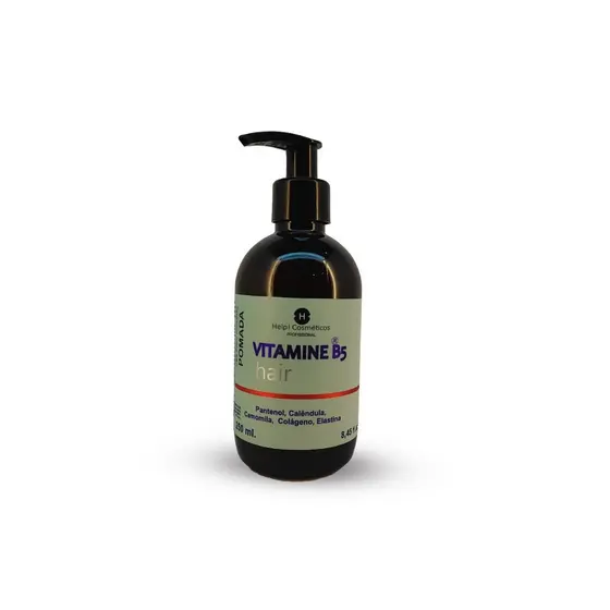 Leave In Vitamine B5 Phantenol ( 1 item) - 250mL Pomada Emulsão de Tratamento Original Help Cosméticos