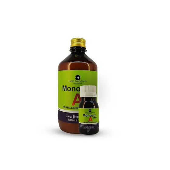 Kit Monovix Hair A (2 itens) Máscara + Ampola - Crescimento Acelerado Original Help Cosméticos Autorizado pela Anvisa