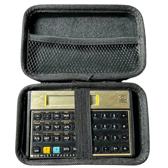 Capinha Case Estojo para Calculadora  HP 12c 15c – Proteção e Organização