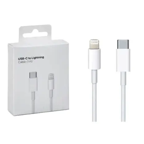 Cabo para iPhone Lightning USB-C 1 metros Compatível com todos os modelos
