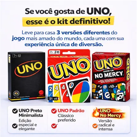 Jogo de Cartas UNO - LISO STITCH CAPYBARA VERMELHO PRETO MERCY FLIP com Cartas Temáticas e Regra Especial Ohana
