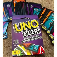 Jogo De Tabuleiro Funny Deck UNO FLIP------Diversão Garantida para Toda a Família