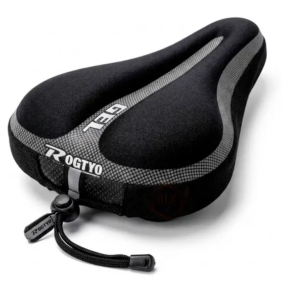 Capa Para Banco Selim Confortável Almofada Gel Banco Selim Forro Ajustável Para Bike