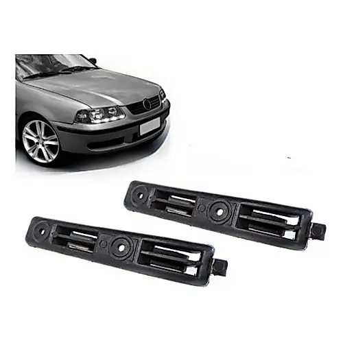 Par Guia Suporte Parachoque Dianteiro Gol Parati Saveiro G3 1999 2000 2001 2002 2003 2004 2005
