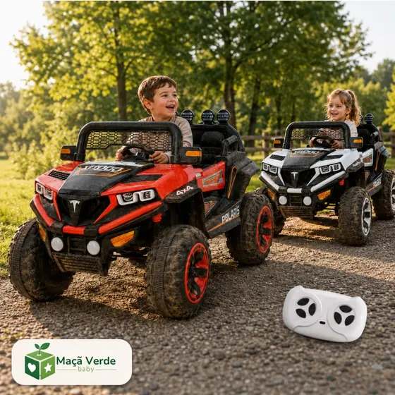 Carro Eletrico Zippy Toys Polaris UTV XP1000 4x2 12V Controle