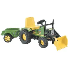 Tratorzinho de Pedal Biemme Farmer com Pa e Caçamba Verde