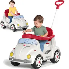 Carrinho de Passeio e Pedal Calesita Fouks Branco Edition