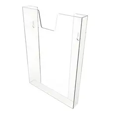 Display Porta Folha Prontuário De Parede A4 Acrílico Ps