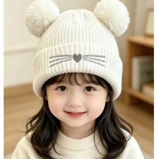 Touca Infantil Criança Menino Menina Tricotado INVERNO