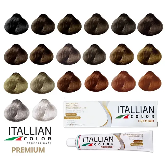 Coloração Capilar Permanente Itallian Color | Escolha a Tonalidade