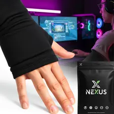 Manguito Gamer Speed Longo Alta Performance Deslize Mousepad Control FPS eSports Warzone Cod Nexus