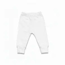 Calça Mijão Bebê Suedine Premium 100% Algodão Com Pé Reversível Antialérgico Vira-Pé Enxoval
