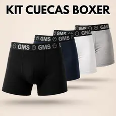 Cueca Box Masculina Adulto Ultra Confort Microfibra Forro 100% Algodão Boxer Cores Neutras