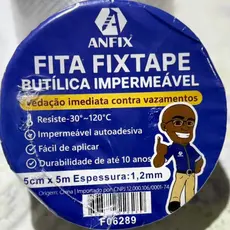 Fita Prova D 'Água, Especial Para Agua Vazamento rolo C/ 5 metros X 5 cm