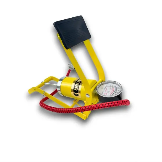 Bomba De Ar Com Pedal Para Encher Pneu, Bicicleta, Bike e Bola
