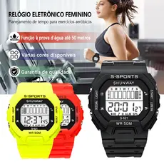 Relogio Masculino Rel贸gio Digital Prova Da 脕gua Esportivo Militar Cron么metro Wsportes Ao Ar Livre