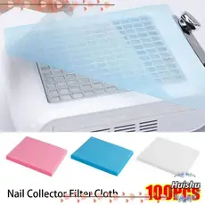Kit 100 Unidades Filtro Descartável Sugador De Pó De Unha Aspirador Manicure Coletor Pronta Entrega