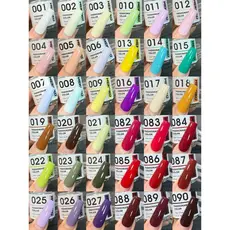 Esmalte em Gel Lab Zem Cores Variadas Unhas Nail Art Profissional Seca Cabine LED UV Pronta Entrega