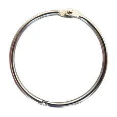 Pacote Argolas Articulada em Metal para Encadernação/ Scrapbook/ Álbuns/ Cadernos/ 15mm 20mm 25mm 30mm 35mm 40mm 50mm