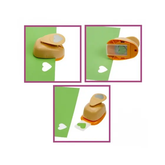 Furador Scrapbook Com Alavanca Para Papel Desenho Decorativo Para Artesanato 1,5cm (15mm)