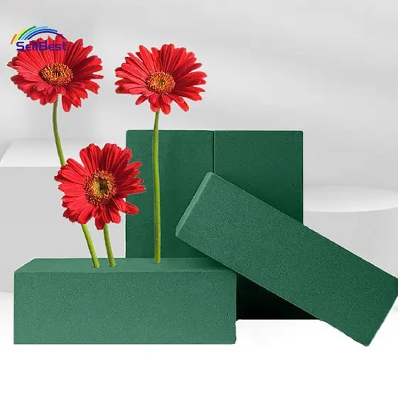 Sellbest Espuma Floral Seca Para Flores Artificiais Molhada Bris Cinza Florista Blos Arranjo De .