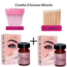 Henna Menela Kit com 2 unidades