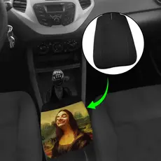 Lixeira de Carro Anti Furto Monalisa Meme Zueira