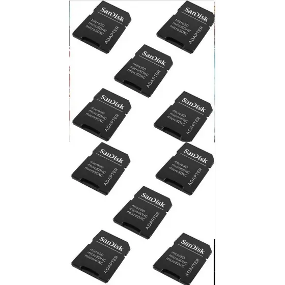 kit 10 Adaptador leitor cartão memoria SanDisk