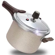 Panela de Pressão 4,5 Lt antiaderente teflon 6 Camadas Fechamento Externo