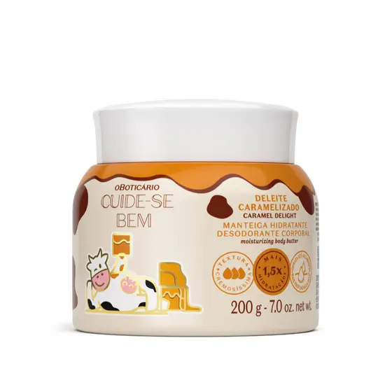 Manteiga Hidratante Corporal DeLeite Caramelizado