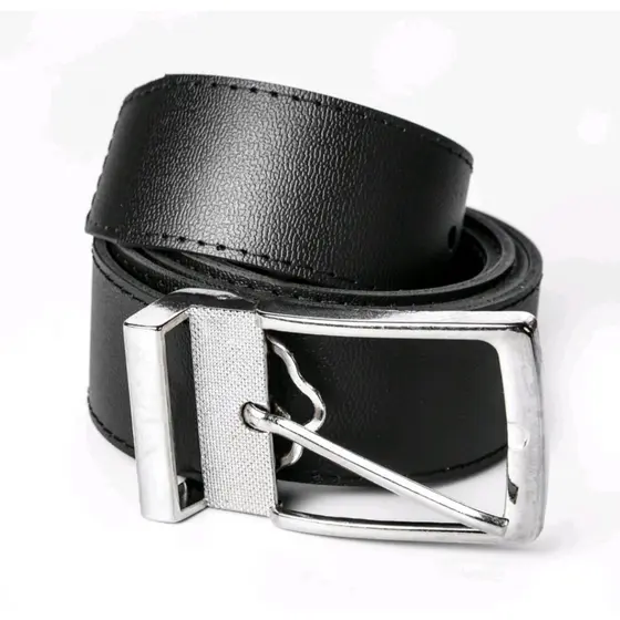 Cinto Masculino Slim Social Couro Sintético
