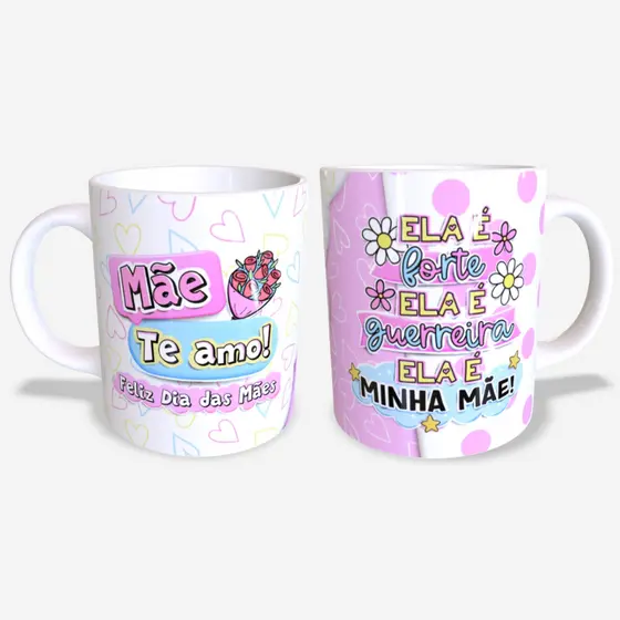 Caneca Presente Dia das Mães "Mãe Te Amo" – JURO