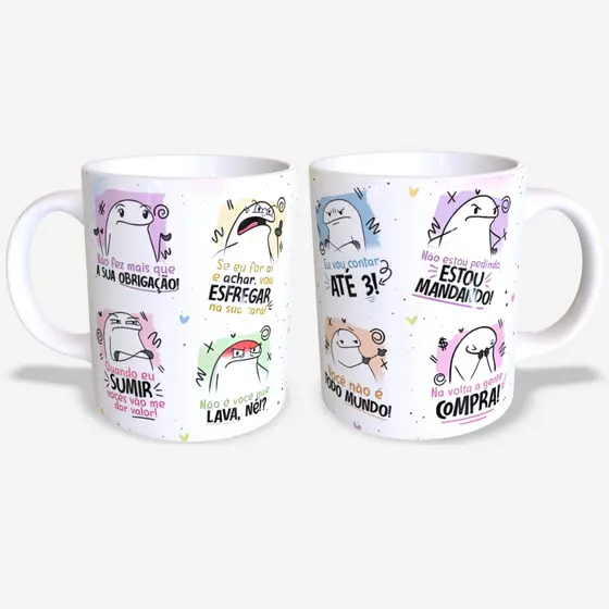 Caneca Dia da Mães "Frases de Mãe" – JURO