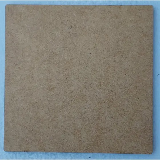 placa Quadrado mdf 6mm Mdf Crú Aplique Artesanato Decoração base base quadrada