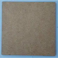 placa Quadrado mdf 6mm Mdf Crú Aplique Artesanato Decoração base base quadrada