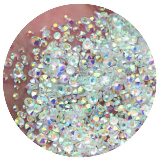 Strass Pedrinhas Branca Fruta Cor