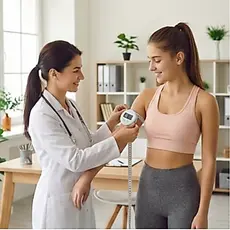 Fita de Medição Corporal Antropometrica Automática Precisão Profissional IMC