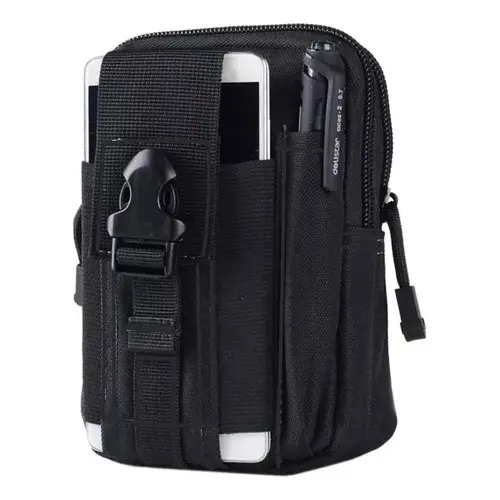Bolsa Tática Modular Militar Molle P/ Colete Modular, Cinto