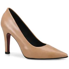 Sapato Feminino Scarpin Salto Alto Fino Confortavel Moda Social 4000