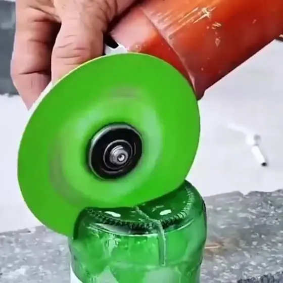 Disco De Corte De Vidro, Espelho, Porcelanato e Garrafa 100mm para Esmerilhadeira