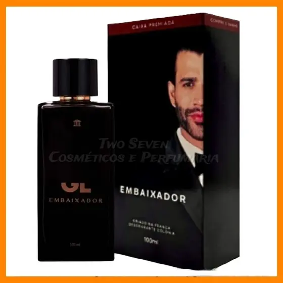 Perfume Gusttavo Lima Embaixador Deo Colônia 100ml - Masculino Original Lacrado (CAIXA PREMIADA)
