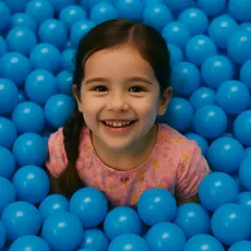 100 Bolinhas Azuis Para Piscina Infantil Colorida Que Não Amassam