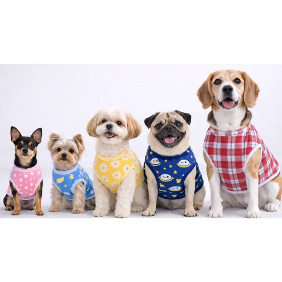 Roupa Para Cachorros Tamanho do 1 ao 5 com estampa 3D