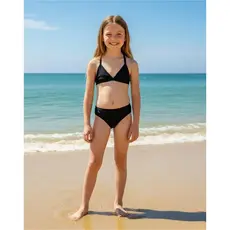 Kit 2 Biquíni Juvenil Menina Sem Bojo Tamanhos 2 a 14 Moda Praia Verão 2026