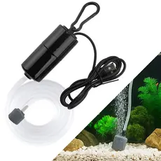 Bomba De Oxigênio Compressor de Ar Filtro USB Portátil Para Aquario De Peixes Iscas Vivas Silencioso