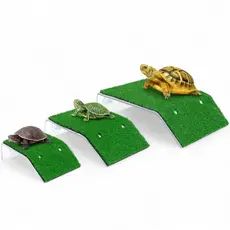 Plataforma Rampa Tartatuga Repteis Terrarios Grama Aquario Varios Tamanhos Aquatank Original