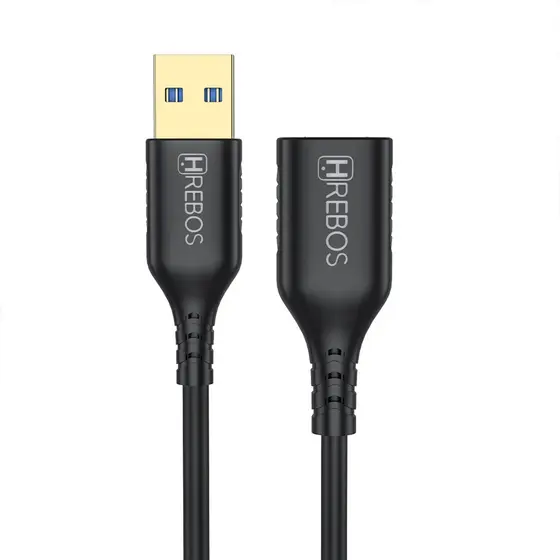 Cabo Usb Extensor Usb Macho para USB Fêmea Hs-38 1 Metro