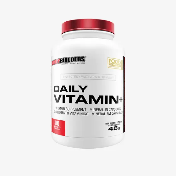 Multivitaminas Daily Vitamin 90 Cápsulas - Vitaminas e Minerais - BodyBuilders
