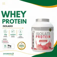 Whey Protein Isolado 2kg DG Labs Alta Proteína