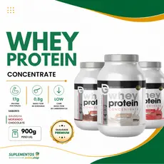 Whey Protein Concentrate 900g - Todos os sabores – DG Labs